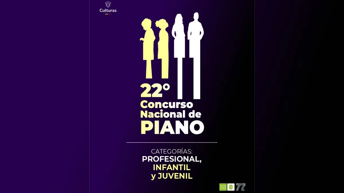 22° Concurso Nacional de Piano UIS - apertura de inscripciones