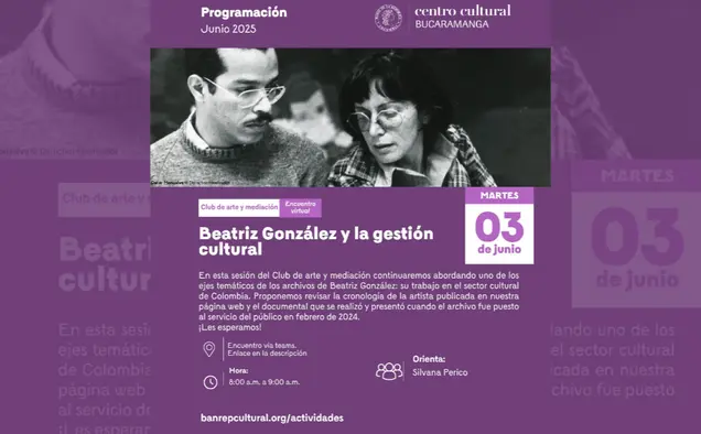 blog Beatriz González: arte y mediación en clave cultural