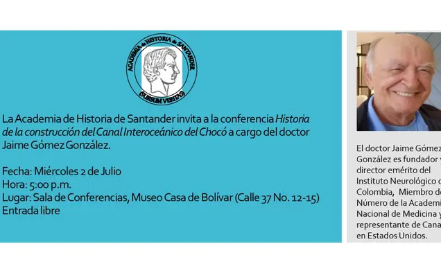 blog Conferencia: Historia de la construcción del Canal Interoceánico del Chocó