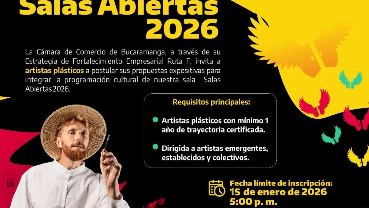 ¡Convocatoria abierta para artistas plásticos!