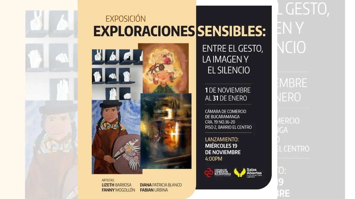 Exposición “Exploraciones Sensibles: entre el gesto, la imagen y el silencio”