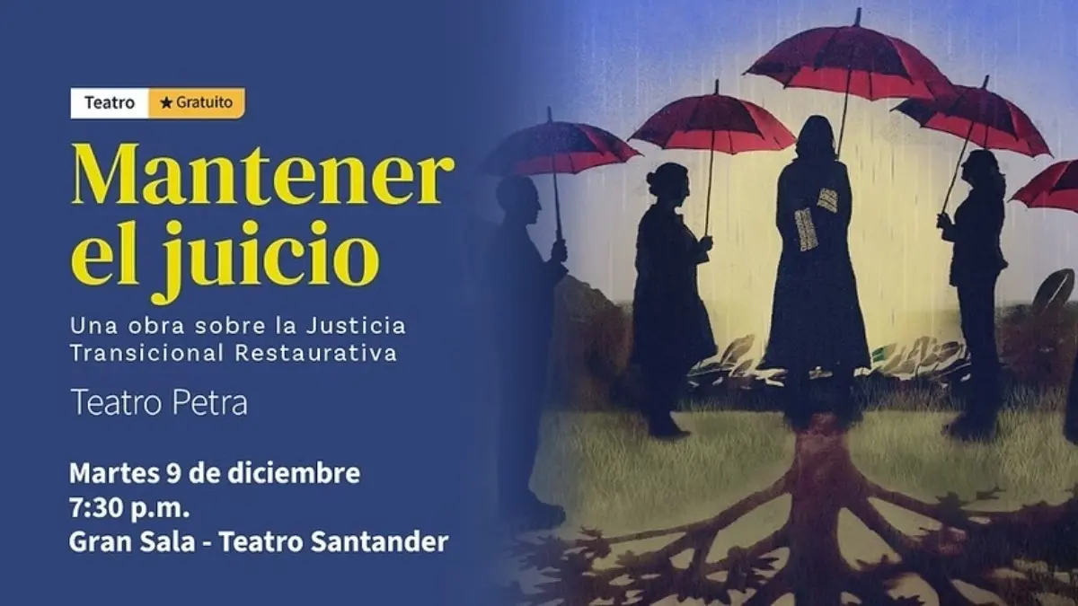 obra de teatro "Mantener el juicio"