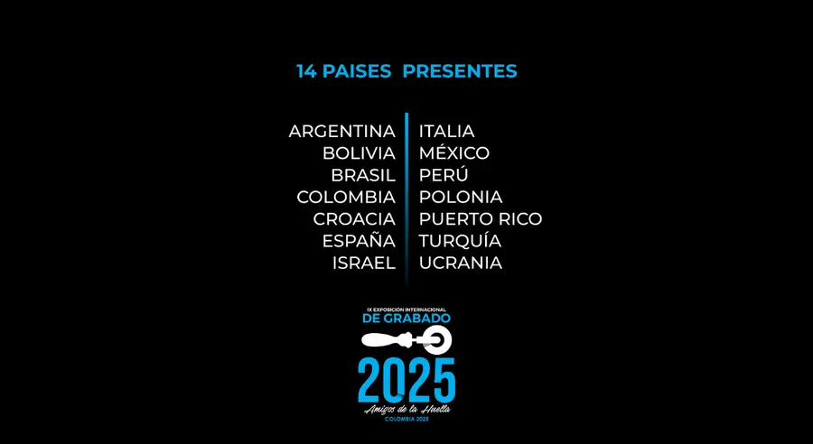 IX Exposición Internacional de Grabado “Amigos de La Huella” – Colombia 2025